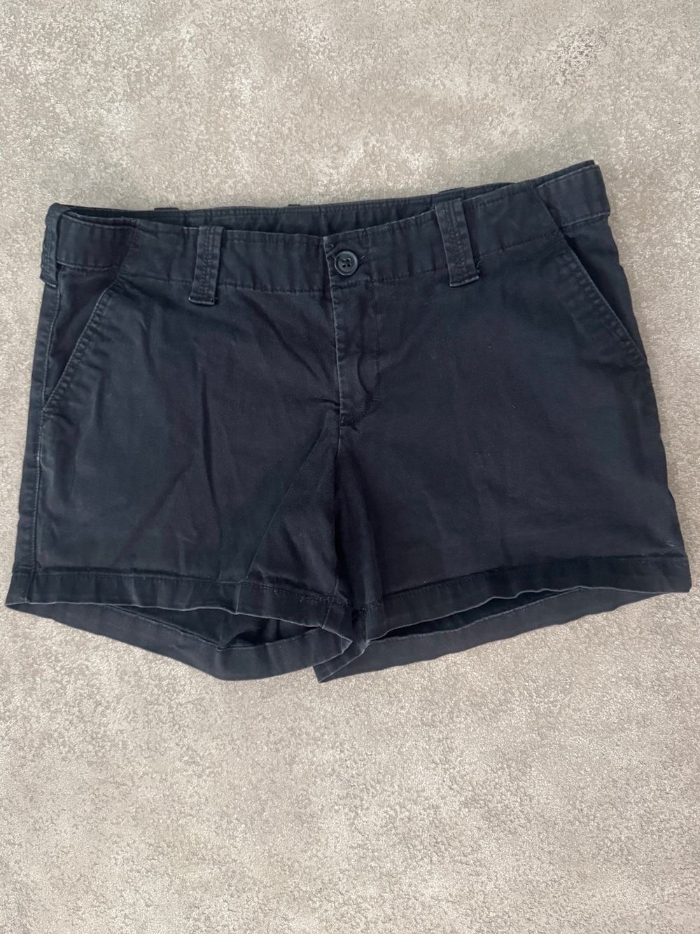 Vintage London Jean by Victoria's Secret Black Stretch Shorts Size 8 Y2K